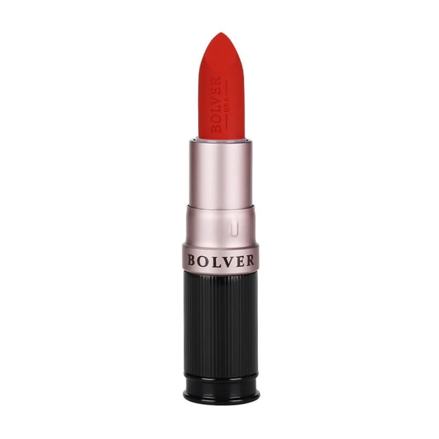 Bolver Rouge à Lèvres Mat Imperméable. Rouge à Lèvres Nourrissant Longue Tenue Hautement Pigmenté avec Hydratation Intense Teinte No 106