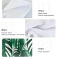 thumbnail image 5 of SKYSONIC 2 PCS 12"x17" Hand Towels for Kitchen Tropical Palm Leaves Bathroom Hand Towels Kitchen Towels with Hanging Loop, Hanging Tie Towels, 5 of 6