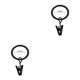 thumbnail image 2 of sweethay 10 Pieces Window Curtains Hanging Hook Accessory Clamps Drape Clips with Replacement for Household Living Room Office 2Conjunto, 2 of 6