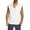White, variant on Mens Tank Top Beach Baggy Cotton Linen Solid Button Beach Sleeveless Hooded Shirt Tank Tops Blouses