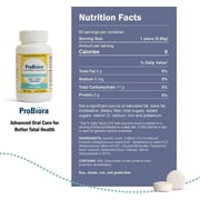 ProBiora Health Hint of Mint Dental Probiotic Breath Mints for Oral Care and Gum Health, Probiotics for bad breath, Oral probiotic, Oral health, Sugar-free mints, 60 Tablets