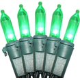 thumbnail image 1 of HTOOQ Christmas LED Lights, 100 Cool White String Lights for Indoor and Outdoor Decorative Use, Holiday and Tree Decor, Patio Hanging Lighting Decorations, Green Wire, 26.9 Ft, UL Certified Green, 1 of 8
