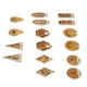 thumbnail image 4 of Kit para hacer pendientes, 16 piezas, accesorios para pendientes, pendientes de resina de aleación, pendientes para mujer, materiales de la mejor calidad, 4 of 12