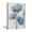 Blue Floral Canvas Art, variant on Hardy Gallery Abstract Flower Print Wall Art: Botanical Flower Bouquet in Crystal Vase Picture Picture on Wrapped Canvas for Dining Room (12" x 16" x 1 Panel)