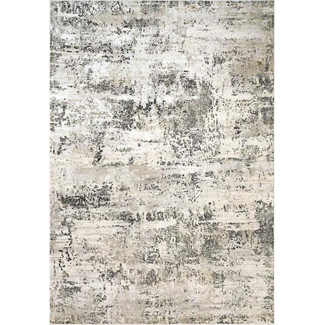 Dynamic Rugs ON696863100 5 Pi 3 Po x 7 Pi 7 Po Onyx 6863 Rectangle Contemporain Tapis - 100 Crème