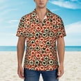 Zufioo Poker Chips Hawaiian Shirt for Men,Beach Shirts Tropical