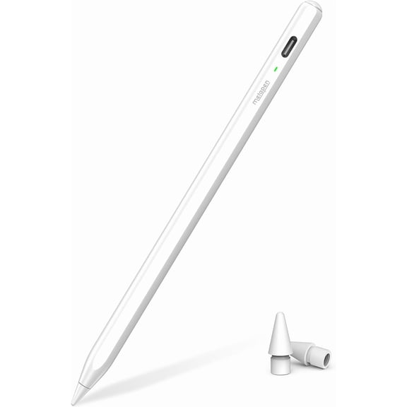 Pencil Air8 for Apple iPad 2018-2026, 10 Min Faster Charge, Palm Rejection Stylus Pen a16/11/10/9/8/7/6th Gen, Pro 12.9/11/13-inch M4/M5, Air 3/4/5/M2/M3/M4, Mini 5/6th