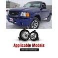 thumbnail image 4 of AUTOWIKI Feux de Brouillard pour Ford Ranger 2001-2003 Assemblage de Feux de Brouillard 2 Pcs Remplacement OEM, 4 of 4