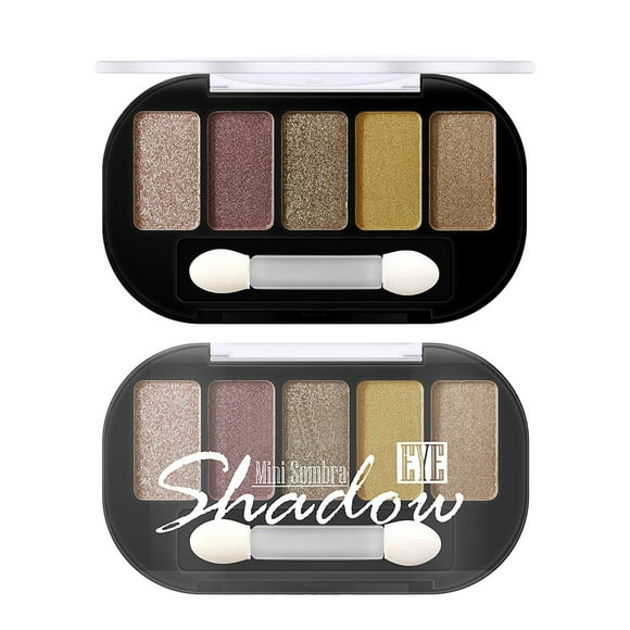 ZTTD Eyeshadow Palettes 5 Mattes Neutral Shades Blendable Long Lasting Volume Natural Eyeshadow Palettes Beauty Product, for All Skin Type
