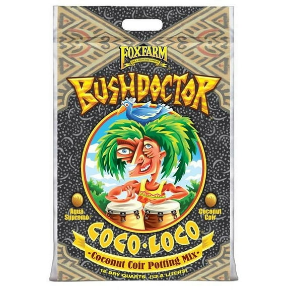 FoxFarm Coco Loco Coconut Coir Potting Mix 12 Qt for Master Pack 120