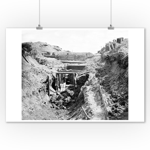 Petersburg, VA - Confederate Fort McGilvery Civil War ...