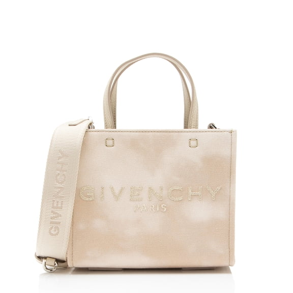 Pre-Owned Givenchy Canvas Mini G Shopper Tote