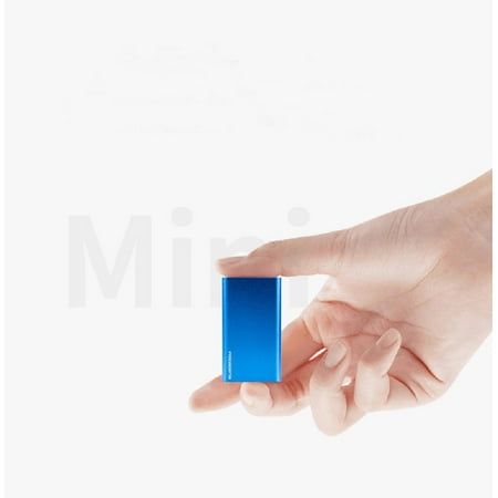 iRecadata Mini Portable External SSD Solid State Drive Built-in mSATA