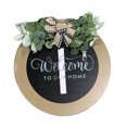thumbnail image 2 of YAOMOBB Farmhouse Wreath Decorative Front Door Wreath with Fake Flower Decoration Rural Style, 2 of 6