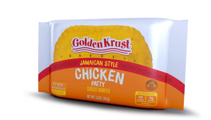 Golden Krust Chicken Jamaican Patties 5 Oz Walmart Com