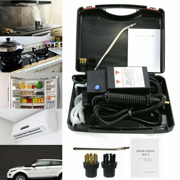 Miumaeov 1700W Kitchen High Pressure Steam Cleaner Handheld Steam Car Cleaning Machine
