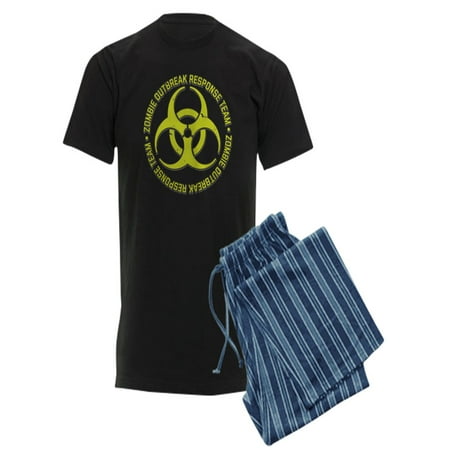 

CafePress - Zombie Outbreak Response Team Pajamas - Men s Dark Pajamas
