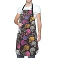 thumbnail image 3 of Uemuo Halloween Skeleton Pattern Waterproof Apron Adjustable Dishwasher Apron- Apron for Women Men Heavy Duty Work Apron for Dishwashing Chemical Lab, 3 of 9