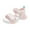 Pink, variant on FAOWME Child Shoes Comfortable Thick Soled Sandals Fashionable Outdoor Beach Princess Casual Sandals Purple 8-9 Years