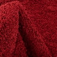 thumbnail image 3 of Well Woven Solid Shag Red Modern Geometric Plain Plush 8 Round (7'10" Round) Area Rug, 3 of 7