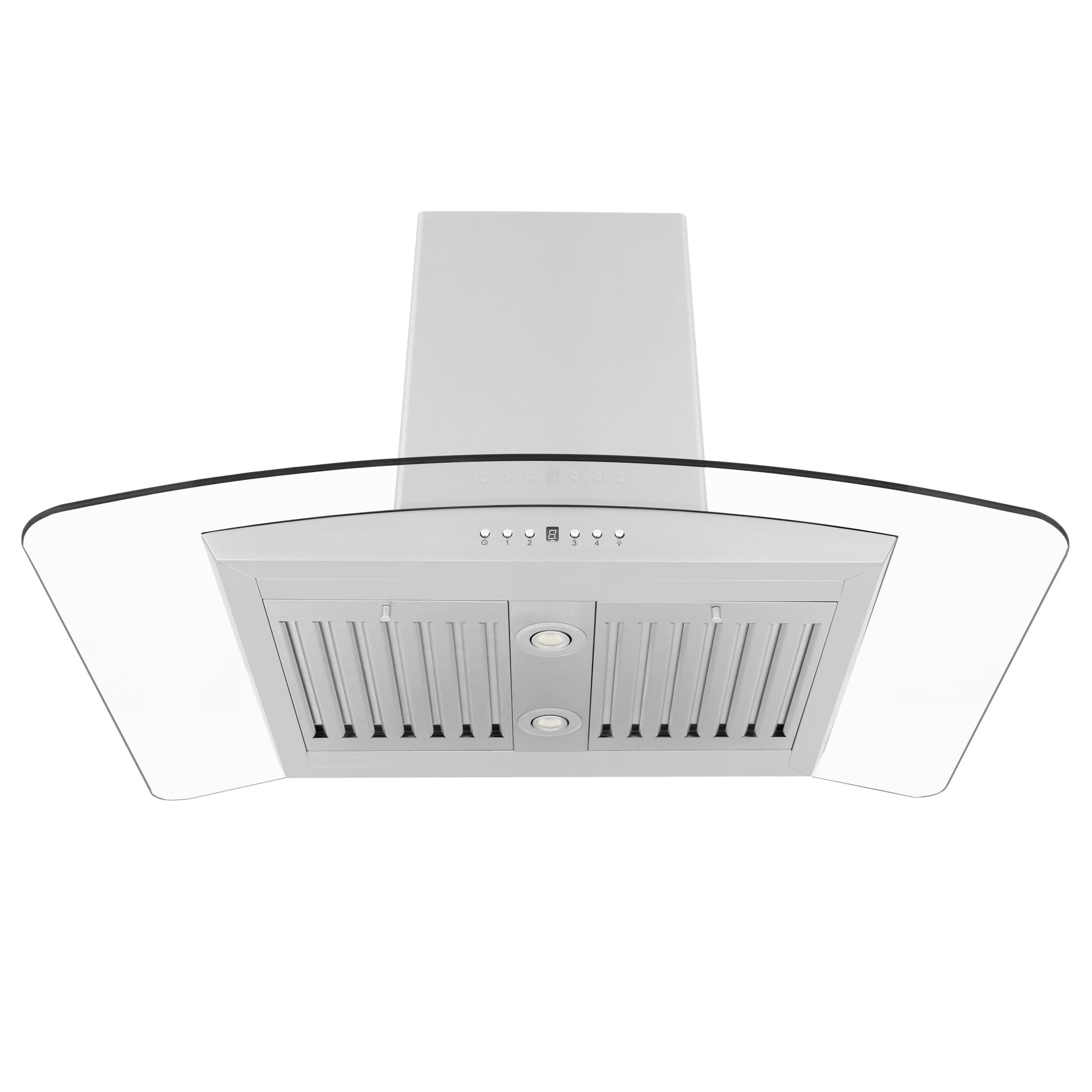 ZLINE 30 in. Island Mount Range Hood in Stainless Steel & Glass (GL5i-30)