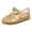 A103-Gold, variant on Hessimy Baby Girls and Toddler Platform Sandals With Adjustable Ankle Strap(Pink,8)