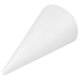 thumbnail image 2 of 2026 Handmade White Solid Cone Children Diy Craft Cone Accessories Home Cone For Christmas (34.5x19.5cm) f54, 2 of 2