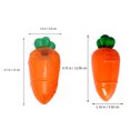 thumbnail image 2 of 12Pcs Easter Carrot-shaped Candy Box Carrot Shape Candy Box Candy Storage Box, 2 of 7