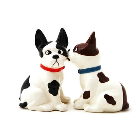Pacific Giftware Funny Mutts Attractives Salt Pepper Shaker Made of Ceramic