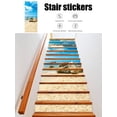 thumbnail image 4 of Pegatinas De Pared 3D Autoadhesivas Para Escaleras, Calcomanías Extraíbles Para Elevador De Escaleras, Peel And Stick Para Decoración Del Hogar 1. 3 Uds Noticed HA015911-00, 4 of 6