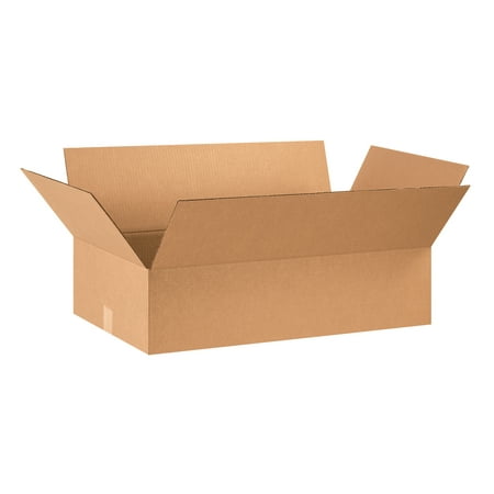 The Packaging Wholesalers Flat Corrugated Boxes 28" x 16" x 7" Kraft 20/Bundle BS281607