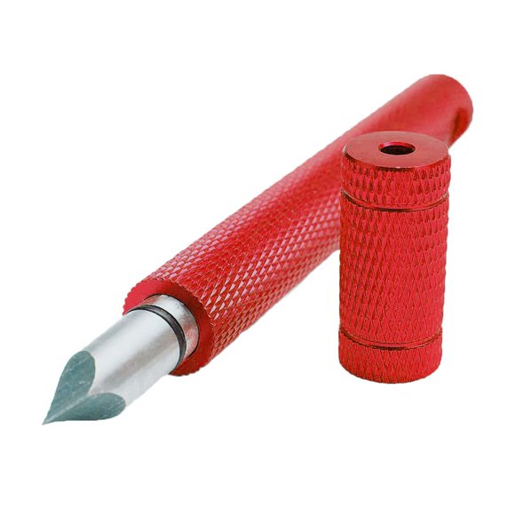 VINIKI Golf Club Groove Sharpener Tool Golf Club Grooving Sharpening Cleaner Cleans with Removed Sediment in The Groove (Red)