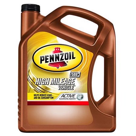 Pennzoil High Mileage 5W-20 Motor Oil for Vehicles Over 75K Miles, 5 Quart