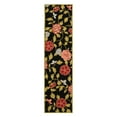 thumbnail image 3 of SAFAVIEH Chelsea Melyssa Floral Wool Area Rug, Black/Green, 7'9" x 9'9", 3 of 3