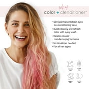 Keracolor Semi Permanent Hair Dye 3 in 1 Clenditioner, Rose Gold, 12 fl oz