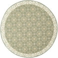 thumbnail image 4 of SAFAVIEH Newport Averill Geometric Borders Cotton Area Rug, Olive/Beige, 3'9" x 5'9", 4 of 6