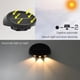 thumbnail image 4 of Luces Solares de Pared Impermeables, Lámpara de Valla Exterior de 3 LED para Jardín, Decoración de Patio, Luces de Pared de Bajo Consumo A, 4 of 5