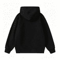 thumbnail image 6 of Domzest Boys & Girls Plain Hoodies Casual Long Sleeve Loose Fit Hooded Sweatshirt 2026 Trendy Basic Pullover Sweatshirts Black 150 Age:11-12Y, 6 of 6