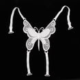 thumbnail image 2 of Correa de sujetador de mariposa Correa de sujetador con de mariposa Encaje ajustable Todos los 3 colores Blanco Zulema sujetador de reemplazo de correas de sostén, 2 of 8