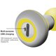 thumbnail image 5 of Qarigey Masajeador de músculos de percusión inalámbrico Pro Potente herramienta de masaje de fascia Vibrador silencioso Martillo relajante masajeadores Amarillo, 5 of 6