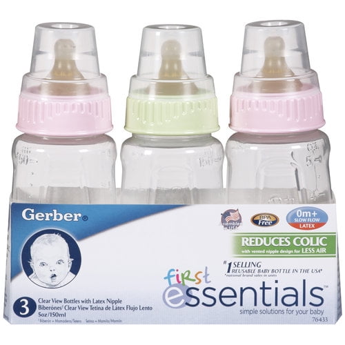 gerber baby bottles walmart