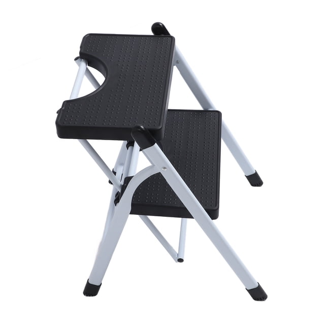 Taburete plegable ANGGREK escalera de 2 escalones Antideslizante