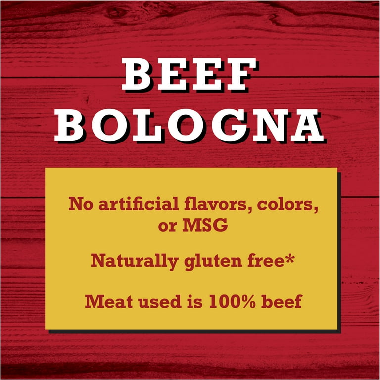 Bryan Beef Bologna Deli Lunch Meat, 12 Oz