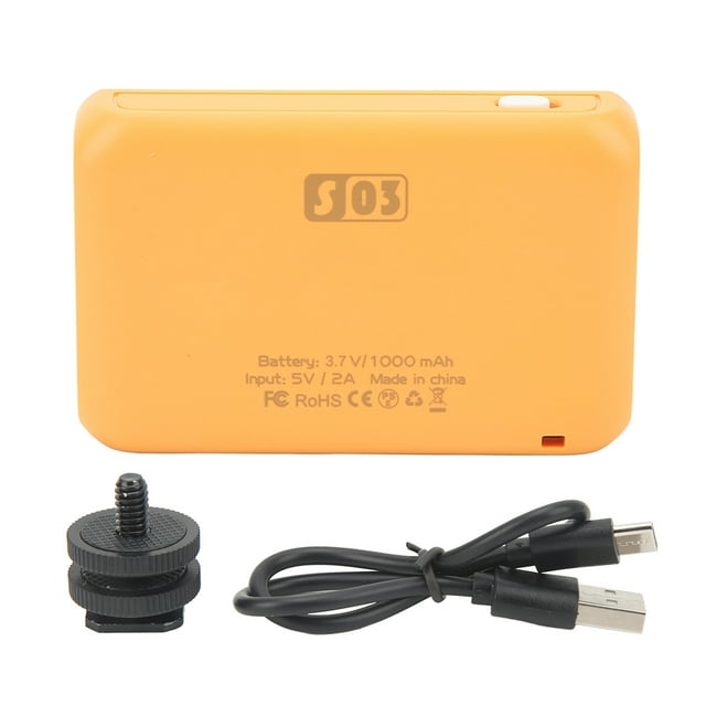 LED Video Light, Pocket Fill Light 300LM With Transfer Screw For Conferences
