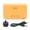 Yellow, variant on M Buder S03 Portable Pocket LED Video Light, RGB Full Color Bi-Color 2800K-6800K Dimmable Mini Photography Lighting for Vlog Video, App Control, Built-in Battery, 3.54 inches / 9 cm, Gray