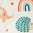 thumbnail image 4 of Parent's Choice One Size Soothing Nursing Pillow, Multi-Color Rainbows and Animals Print, 4 of 7