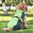 thumbnail image 3 of Abrigo impermeable para perros M YONGSHENG Pecho Espalda Integrada Tira Reflectante Algodón, 3 of 5