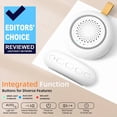 thumbnail image 3 of Portable Sound Machine, Nature Sound White Noise Sound Machine with Night Light for Sleep,Anxiety Relief,for Home Travel, 3 of 8