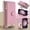 Pink, variant on Allytechgroup Wallet Case for iPhone 14 Pro Max with Makeup Mirror, Detachable Metal Shoulder Strap Cards Slots Zipper Pocket Shockproof Protective Phone Case for iPhone 14 Pro Max, White