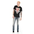 thumbnail image 3 of Cult of Individuality Men Hypnotize Rock Short Sleeve (Black), 3 of 3